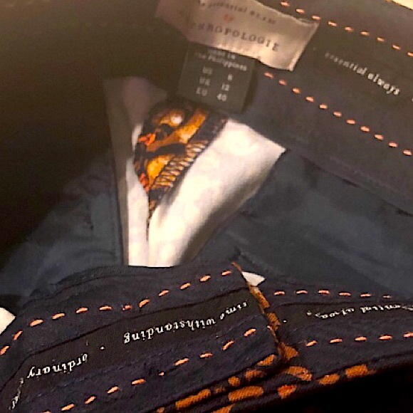 ANTHROPOLOGIE The Essential Slim floral pants - Picture 12 of 15